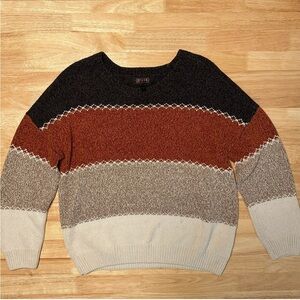 Shyanne color block Knit Sweater